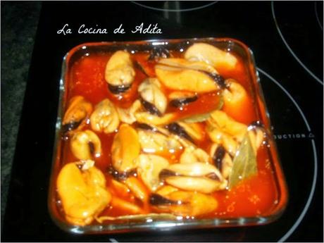 Mejillones en escabeche