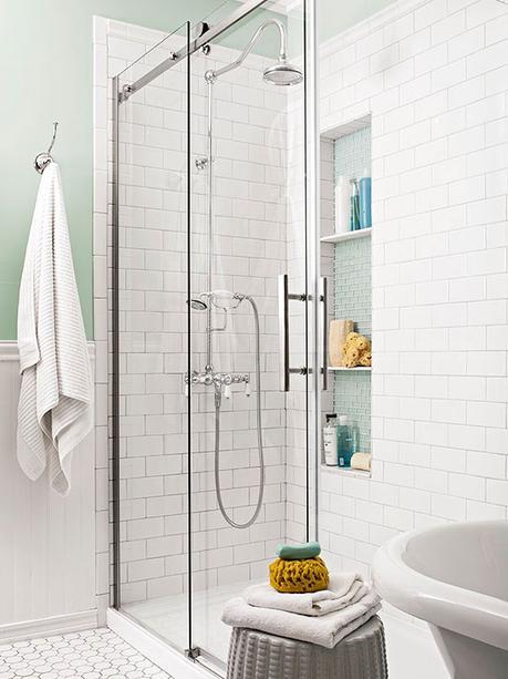 Un baño clásico CocoChic&Deco Ducha Un baño clásico CocoChic&Deco