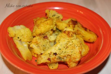 COLIFLOR A LA CÚRCUMA