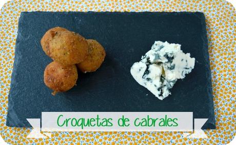 Croquetas de queso cabrales