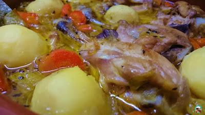 Muslitos de pollo a la cazuela