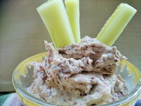 Mayonesa vegana con semillas de lino