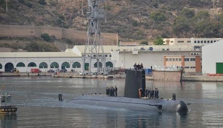 El submarino S-71, ‘Galerna’, participó en la operación “Active Endeavour” de la OTAN El submarino S-71, ‘Galerna’, participó en la operación “Active Endeavour” de la OTAN