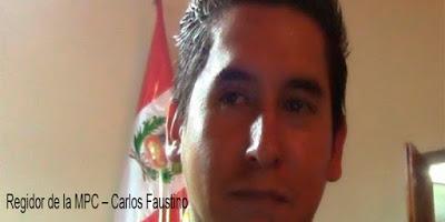 FISCALIZACIÓN NO LO ES TODO… dice regidor de la MPC – Carlos Faustino