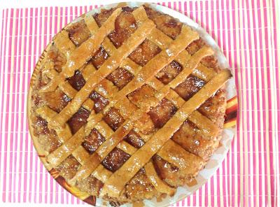 Tarta de mermelada de fresa