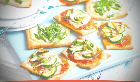 Receta Minipizzas de verdura