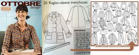 Trenchcoat, gabardina corta de  Ottobre / Rums #22/16