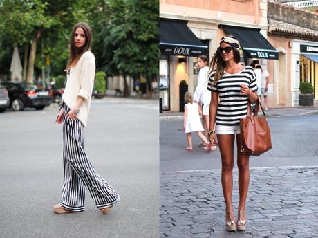 ¿Cómo usar bien las prendas de rayas?