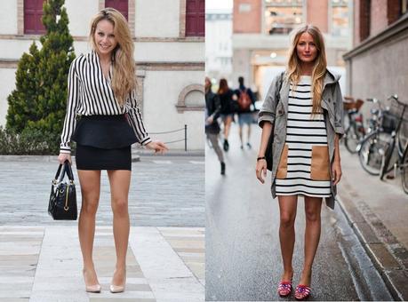 ¿Cómo usar bien las prendas de rayas?