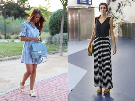 ¿Cómo usar bien las prendas de rayas?