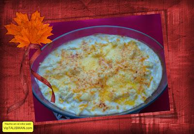 COLIFLOR GRATINADA CON BECHAMEL