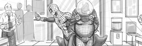 Arte conceptual de la cancelada ‘Spider-Man 4’