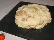 Rissoto champiñones foie