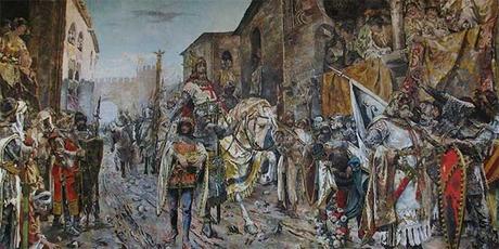 Entrada de Jaime I en Valencia