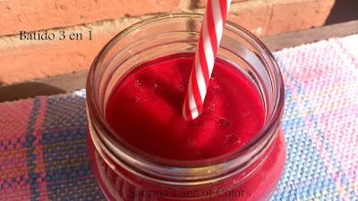 6 batidos con frutas