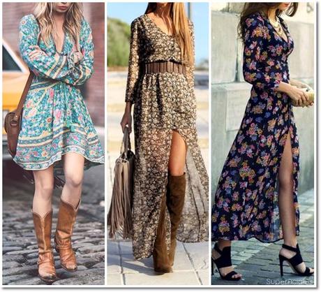vestido flores