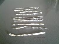 Saquitos de pasta filo rellenos de manzana y morcilla