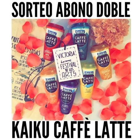 SORTEO: KAIKU CAFFÈ LATTE te lleva al FESTIVAL DE LES ARTS!