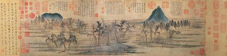 Zhao Mengfu (趙孟頫, 1254-1322), Yuan Dynasty (1279-1368). A través de China Online Museum (www.comuseum.com)