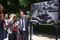 Inauguración de la exposición Caminos del exilio