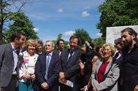 Inauguración de la exposición Caminos del exilio