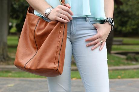 Outfit chic y casual de diario para primavera