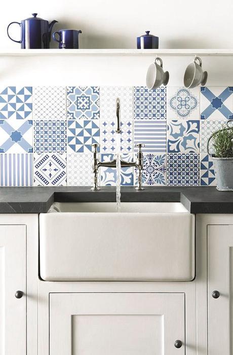 30 Ideas para decorar con mosaico Hidráulico 30 Ideas para decorar con mosaico Hidráulico