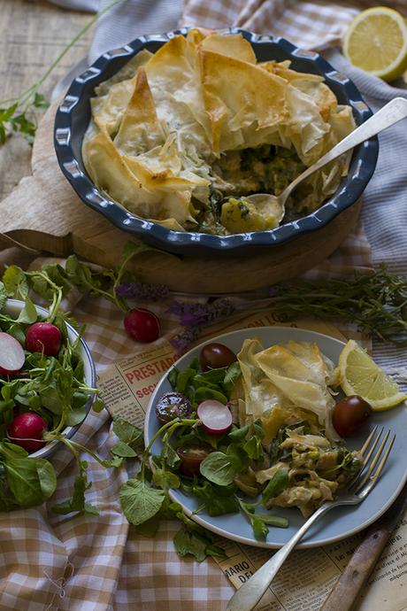 PASTEL DE POLLO PRIMAVERA