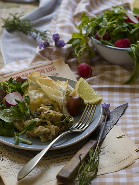 PASTEL DE POLLO PRIMAVERA