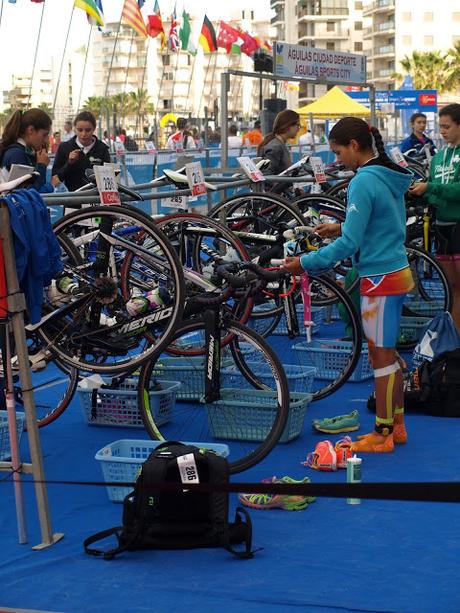 Campeonato de España de Triatlón Sprint. Aguilas . Murcia