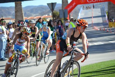 Campeonato de España de Triatlón Sprint. Aguilas . Murcia