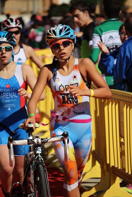 Campeonato de España de Triatlón Sprint. Aguilas . Murcia