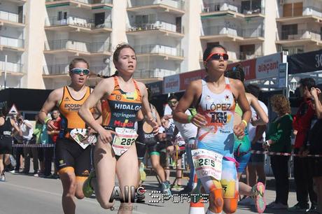 Campeonato de España de Triatlón Sprint. Aguilas . Murcia