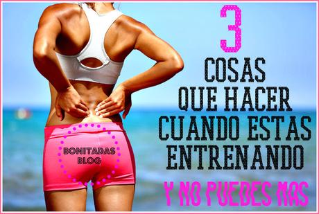 #ProyectoFit2016: 3 Cosas Que Hacer Cuando Estás Entrenando Y No Puedes Más