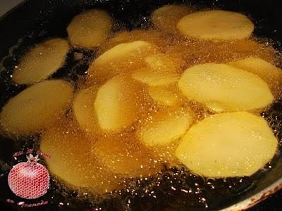 Patatas soufflé rellenas