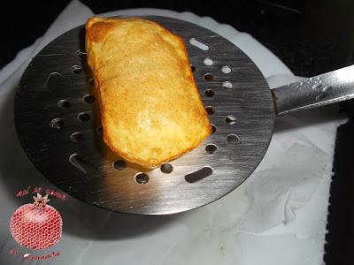 Patatas soufflé rellenas