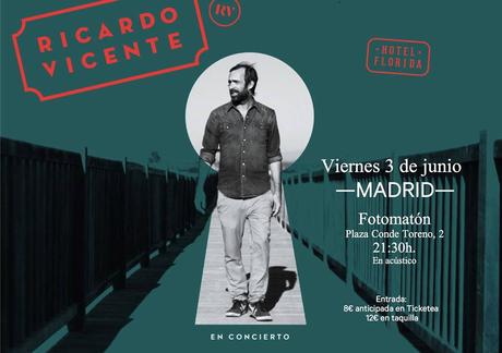 Concierto de Ricardo Vicente en Fotomatón