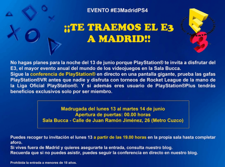 Playstation E3MadridPS4