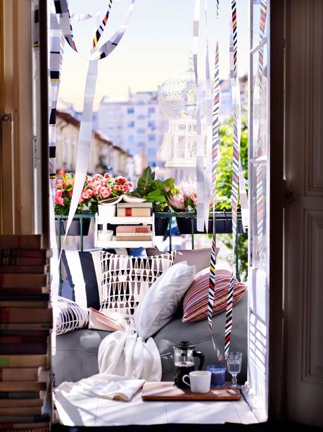 muebles de terraza inspiración ikea Ikea verano 2016 diseño exteriores decorar con muebles ikea decoración balcones terrazas compras accesorios chill out en la terraza blog decoración nórdica 