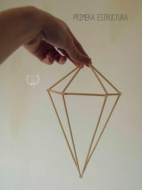 ♔ DIY - Estructuras geometricas para decorar / fridiy ☆