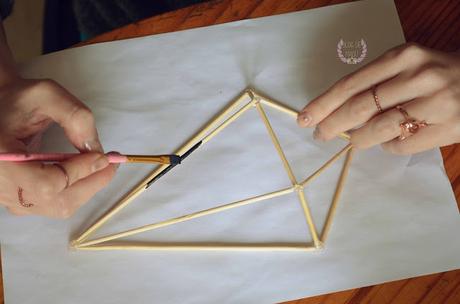 ♔ DIY - Estructuras geometricas para decorar / fridiy ☆