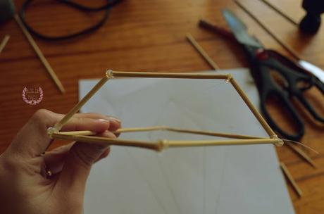 ♔ DIY - Estructuras geometricas para decorar / fridiy ☆