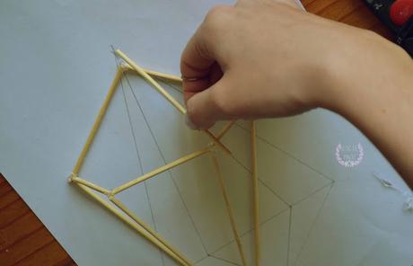 ♔ DIY - Estructuras geometricas para decorar / fridiy ☆