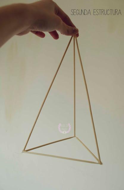 ♔ DIY - Estructuras geometricas para decorar / fridiy ☆