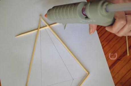 ♔ DIY - Estructuras geometricas para decorar / fridiy ☆