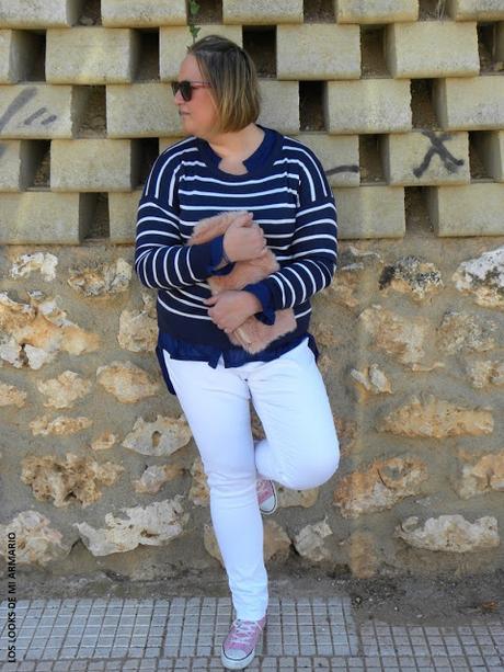 Converse Rosa · Look Curvy