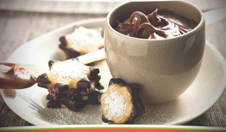 Receta de Estrellas rellenas de crema de cacao y avellanas Receta Estrellas rellenas de crema de cacao y avellanas