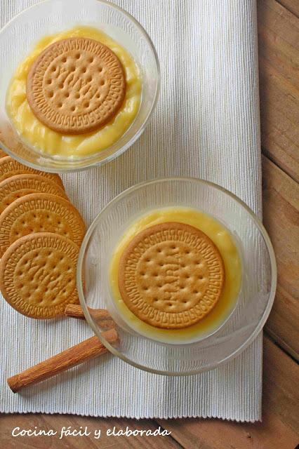 NATILLAS DE GALLETAS MARIA (CON Y SIN THERMOMIX)