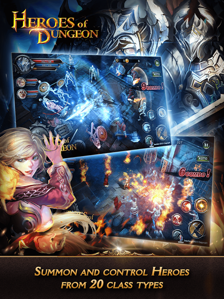 Heroes of Dungeon MOD APK Unlimited Skill + Mana Heroes of Dungeon MOD APK Unlimited Skill + Mana