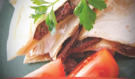 Receta de Quesadillas de ternera con cebolla confitada Receta Quesadillas de ternera con cebolla confitada